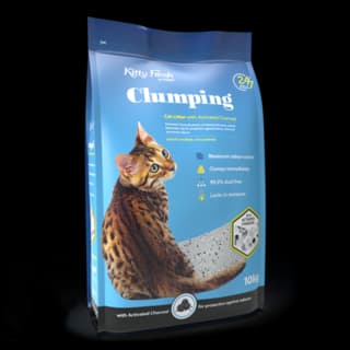 Kitty Fresh Activated Charcoal Clumping Cat Litter - 10kg