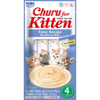Inaba Churu Kitten Tuna Cat Treats - 112g (2 x 56g)