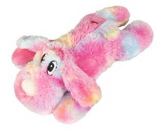 Yours Droolly Rainbow Muff Pup Dog Toy - Medium