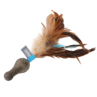JOYSER Catnip Duoball Cat Toy - Blue / Brown