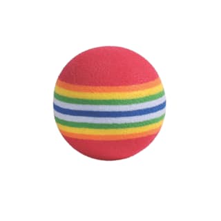 M-PETS Wonders Rainbow Ball Cat Toy - Rainbow