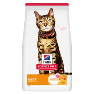Hill's Science Diet Adult Light Dry Cat Food - 2kg - discontinued