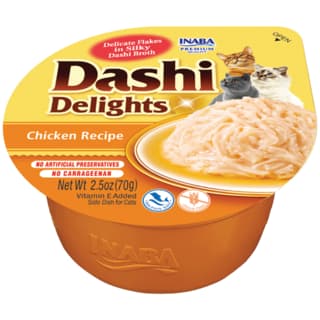 Inaba Dashi Delights Chicken Cat Wet Food Topper - 70g