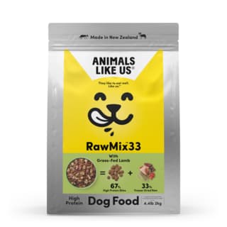 Animals Like Us RawMix33 with Grass-Fed Lamb Freeze Dried Dog Food - 6kg (3 x 2kg)