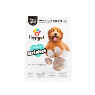HappyPet Venison Brisket Dog Treats - 230g