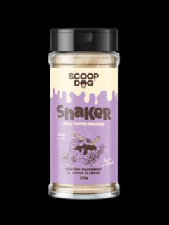 Scoop Dog Shaker Venison Blueberry Thyme Dog Meal Topper & Gravy - 135g