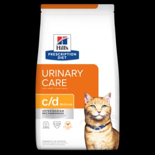Hill's Prescription Diet c/d Multicare Urinary Care Chicken Dry Cat Food - 3.85kg
