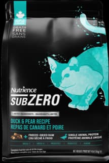 Nutrience SubZero Limited Ingredient Duck & Pear Dry Cat Food - 1.8kg