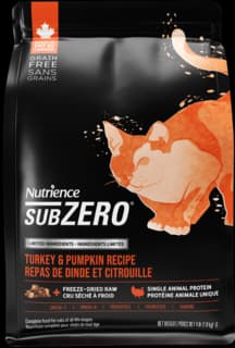 Nutrience SubZero Limited Ingredient Turkey & Pumpkin Dry Cat Food - 1.8kg