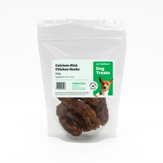 Petdirect Calcium-Rich Chicken Necks Dog Treats - 200g
