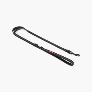 EzyDog Essential Adjustable Leash - 1.5 x 180 cm, Black