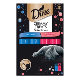 Dine Creamy Treats Selections Tuna Cat Treats - 48g