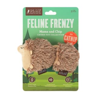 P.L.A.Y. Feline Frenzy Mama & Chip Hedgehog Cat Toy - 2 Pack