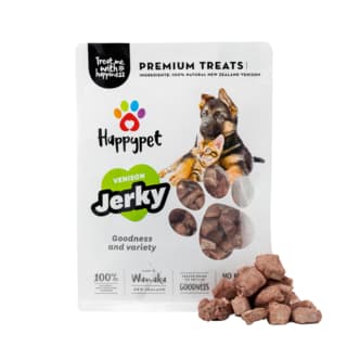 HappyPet Venison Jerky Pet Treats - 250g