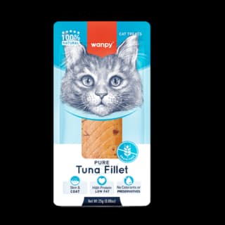 Wanpy Pure Tuna Fillet Treat For Cats - 25g