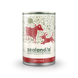 Zealandia Beef Pate Wet Dog Food - 385g