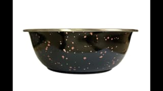 DuraBolz Glitz Cat and Dog Bowl - Black, 1.8L