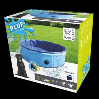 M-PETS Pluf Portable Outdoor Dog Swimming Pool - Large