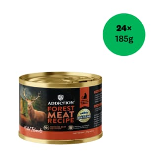 Addiction Wild Islands Forest Meat Venison & Beef Wet Cat Food - 185g x 24