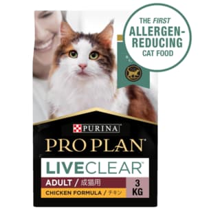 Pro Plan Adult Liveclear Chicken Dry Cat Food - 3kg