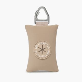 Dog Friendly Co. Premium Dog Poop Bag Holder - Brown