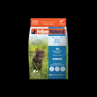 Feline Natural Beef Feast Freeze Dried Cat Food - 320g