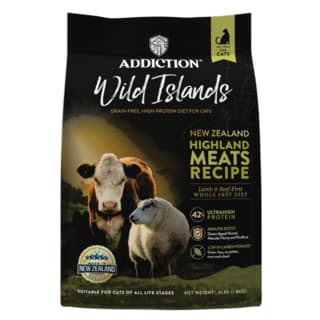 Addiction Wild Islands Highland Meats Recipe Lamb & Beef-First Dry Cat Food - 1.8kg