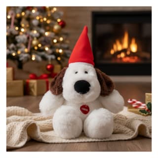Winter Paws Christmas Cuddle Chum Dog Plush Toy - Medium