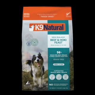 K9 Natural Beef & Hoki Feast Freeze Dried Dog Food - 3.6kg