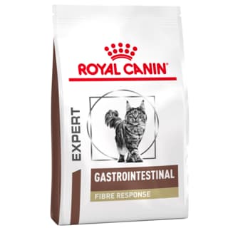Royal Canin Vet Gastrointestinal Fibre Response Dry Cat Food - 4kg (2x 2kg bags)