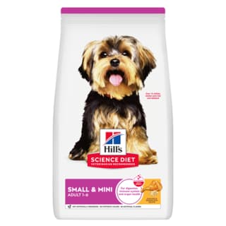 Hill's Science Diet Adult Small & Mini Dry Dog Food - 3kg (2 x 1.5kg Bags)