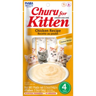 Inaba Churu Kitten Chicken Cat Treats - 112g (2 x 56g)