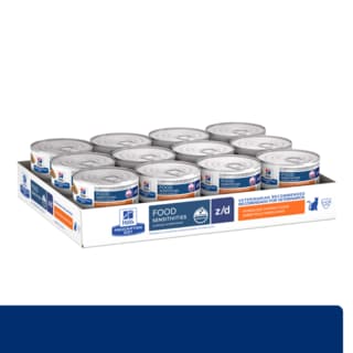 Hill's Prescription Diet z/d Food Sensitivities Wet Cat Food - 156g x 24