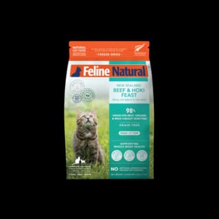 Feline Natural Beef & Hoki Feast Freeze Dried Cat Food - 320g