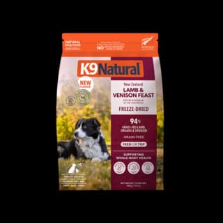 K9 Natural Lamb & Venison Feast Freeze Dried Dog Food - 500g