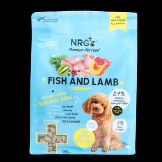 NRG+ Pure Gold Blend Fish & Lamb Freeze Dried Dog Food - 50g
