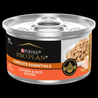 Pro Plan Complete Essentials Chicken & Rice Entrée in Gravy Wet Cat Food - 85g