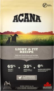 ACANA Light and Fit Dry Dog Food - 11.4kg