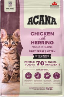 ACANA First Feast Kitten Dry Cat Food - 1.8kg