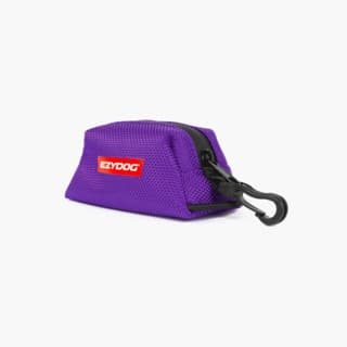 EzyDog Essential Poop Bag Holder - Purple
