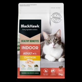 Black Hawk Healthy Benefits Adult Indoor Chicken Dry Cat Food - 2kg