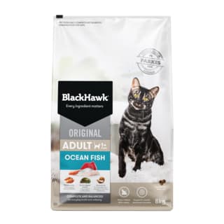 Black Hawk Original Adult Ocean Fish Dry Cat Food - 8kg