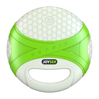 JOYSER Netrix Glow in the Dark Frisbee Dog Toy - Green/ White