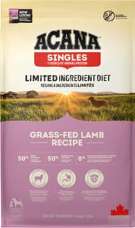 ACANA Singles Grass-Fed Lamb Dry Dog Food - 11.4kg