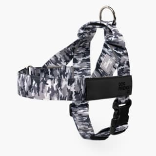 Dog Friendly Co. Dog Harness - Large, Grey Camo