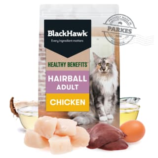 Black Hawk Healthy Benefits Adult Hairball Chicken Dry Cat Food - 2kg