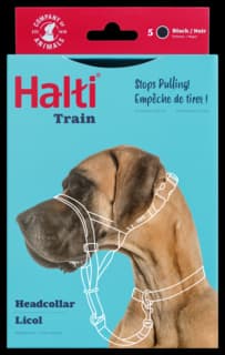Halti Dog Head Collar Black - Size 5