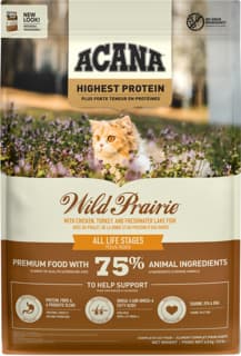 ACANA Highest Protein Wild Prairie Dry Cat Food - 4.5kg