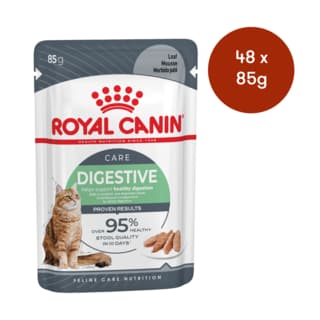 Royal Canin Digestive Care Loaf Adult Wet Cat Food - 85g x 48