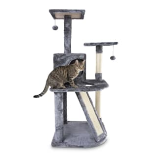 Pup & Purr Nala Cat Tree Scratcher with Hideaway - Medium
